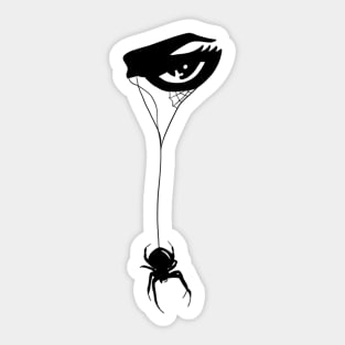 Crying spiders Sticker